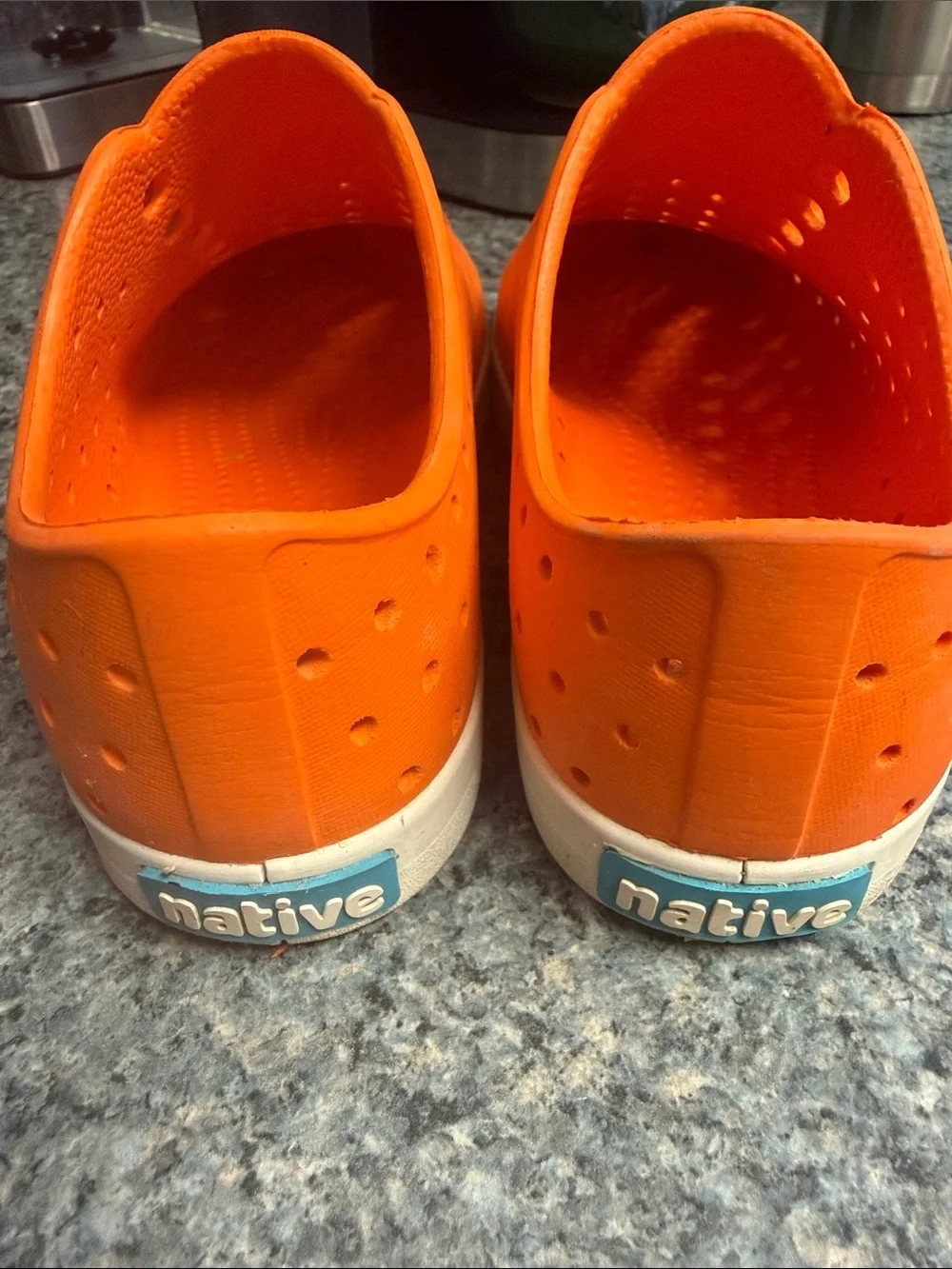 Native Orange Shoes size Toddler 13